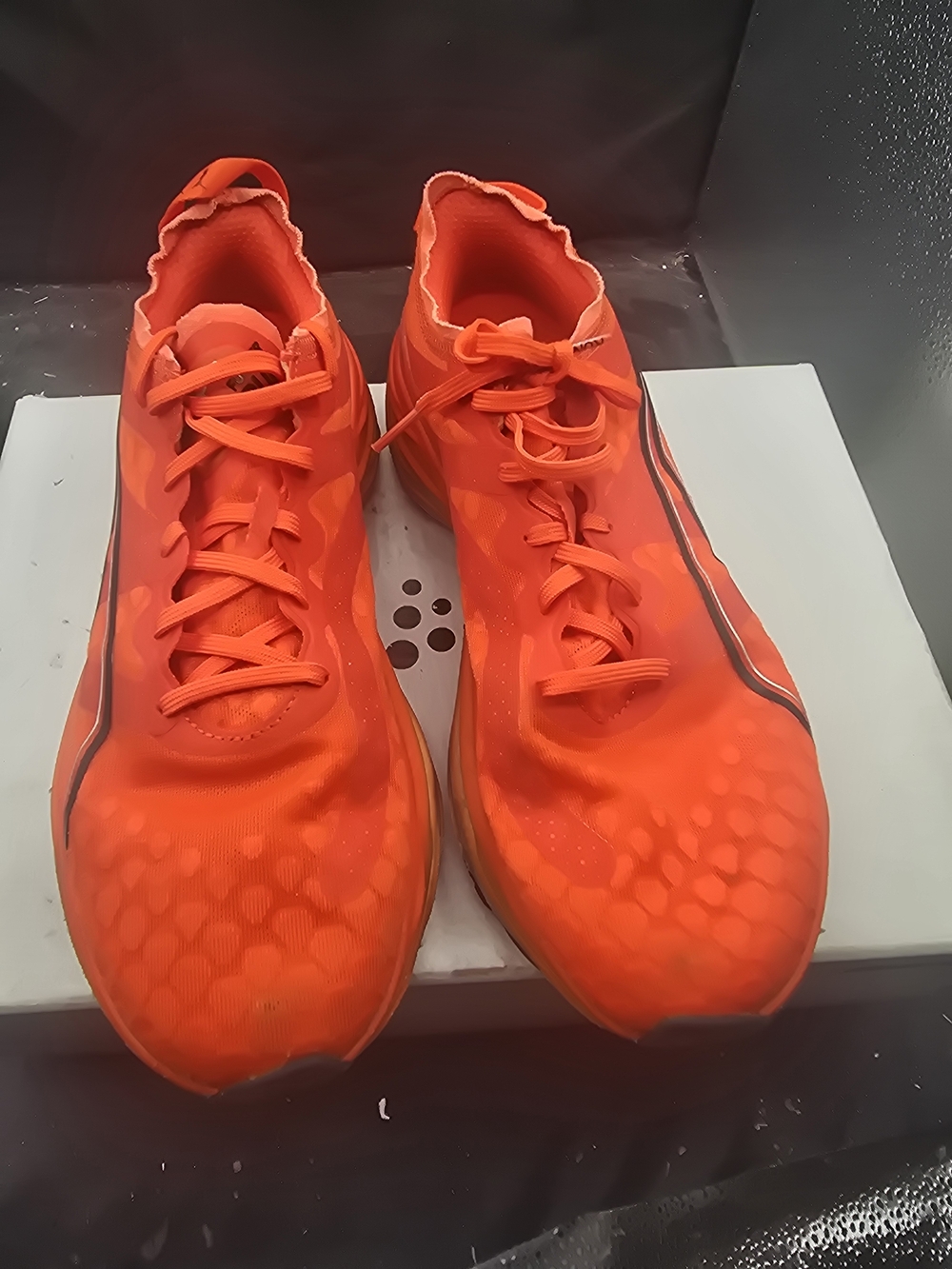 Puma‎ Men's Neon Orange Athletic Running Sneakers